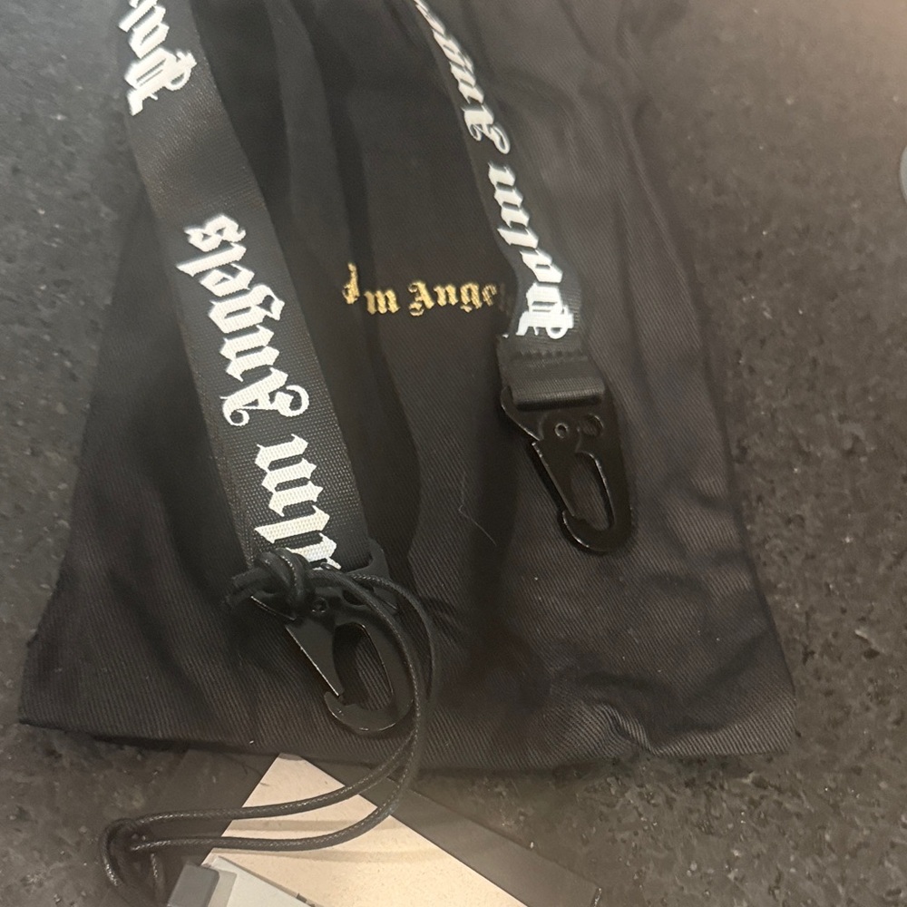 Palm Angels Black and White Branded straps with dust bag - Picture 4 of 9